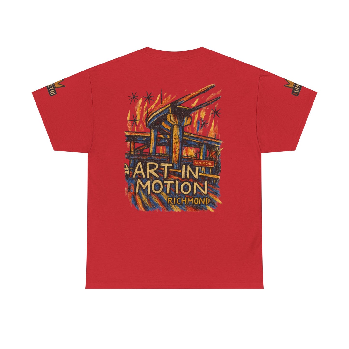 Art in Motion Unisex Tee by Lumetri