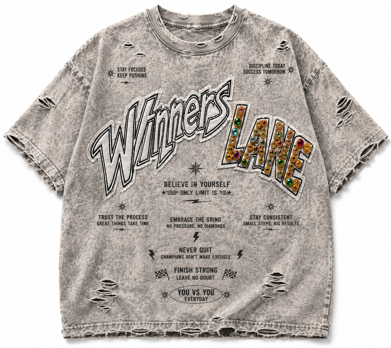 Winners Lane™ Vintage Acid Wash Tee