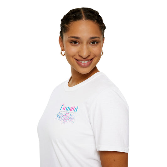 Lumetri Inspirational Butterfly T-Shirt - Unisex Softstyle Tee for Spring Celebrations