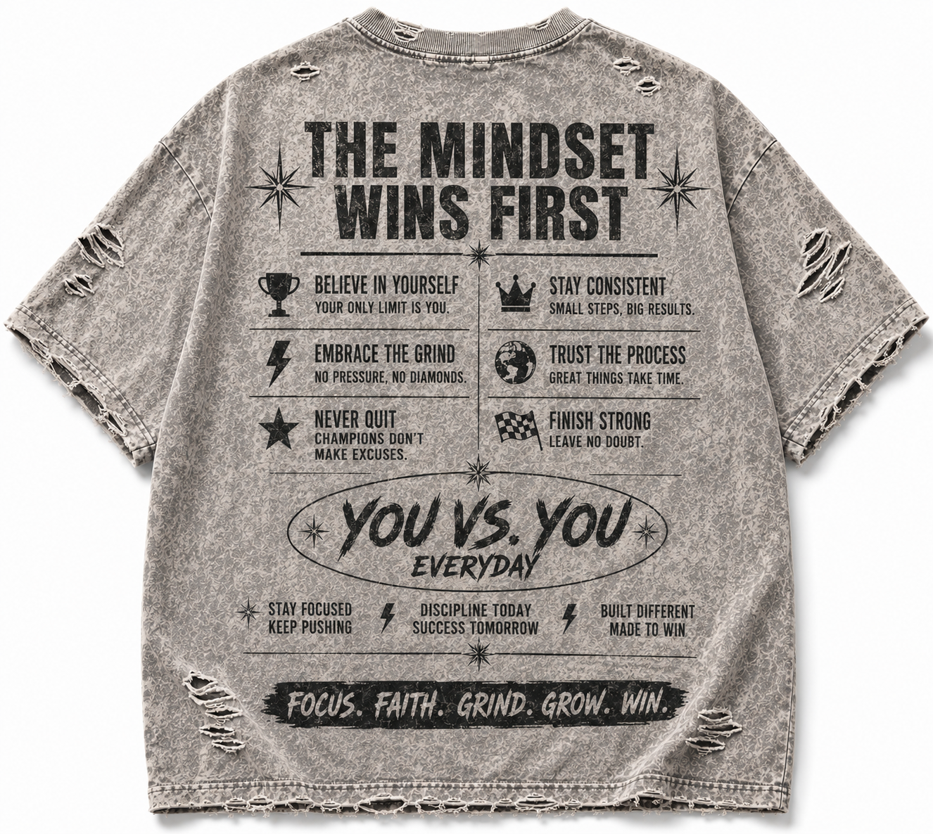 Winners Lane™ Vintage Acid Wash Tee