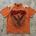 Flame Fed Tee | Burnt Orange Phoenix Streetwear