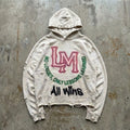 LM No Loss Hoodie | Cream Distressed Streetwear