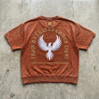 Phoenix Light - Premium Rust Wash T-Shirt