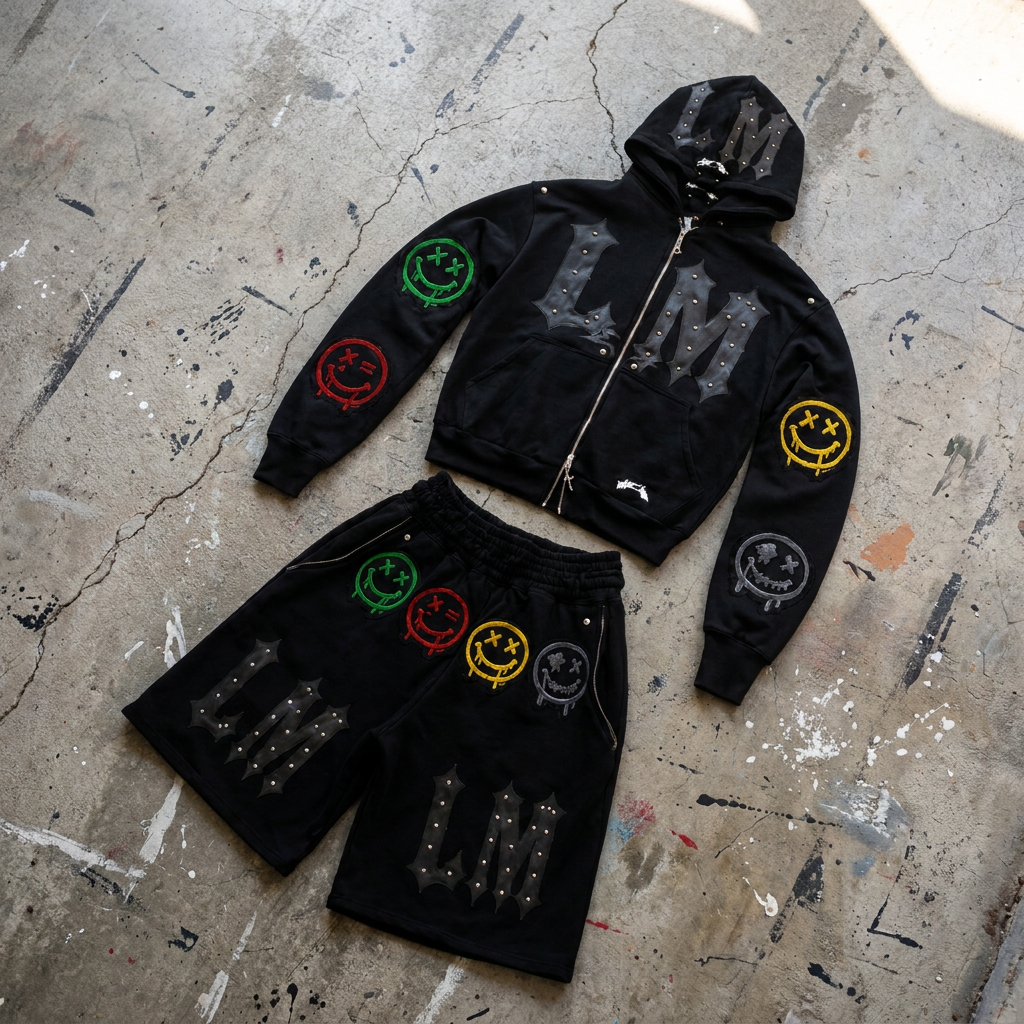 LM State of Mind™ Premium Hoodie & Shorts Set