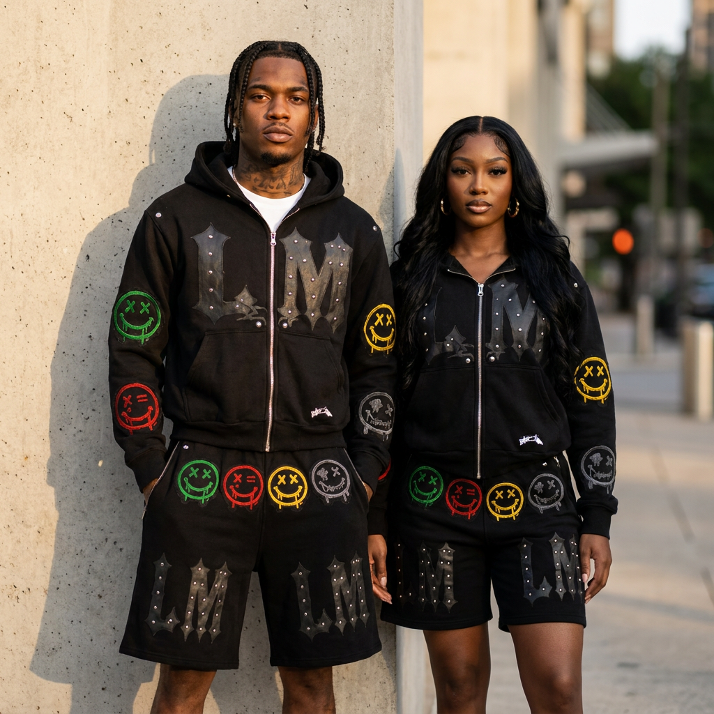 LM State of Mind™ Premium Hoodie & Shorts Set