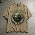 Create Your Wrld™ Vintage Earth Puff Print Tee