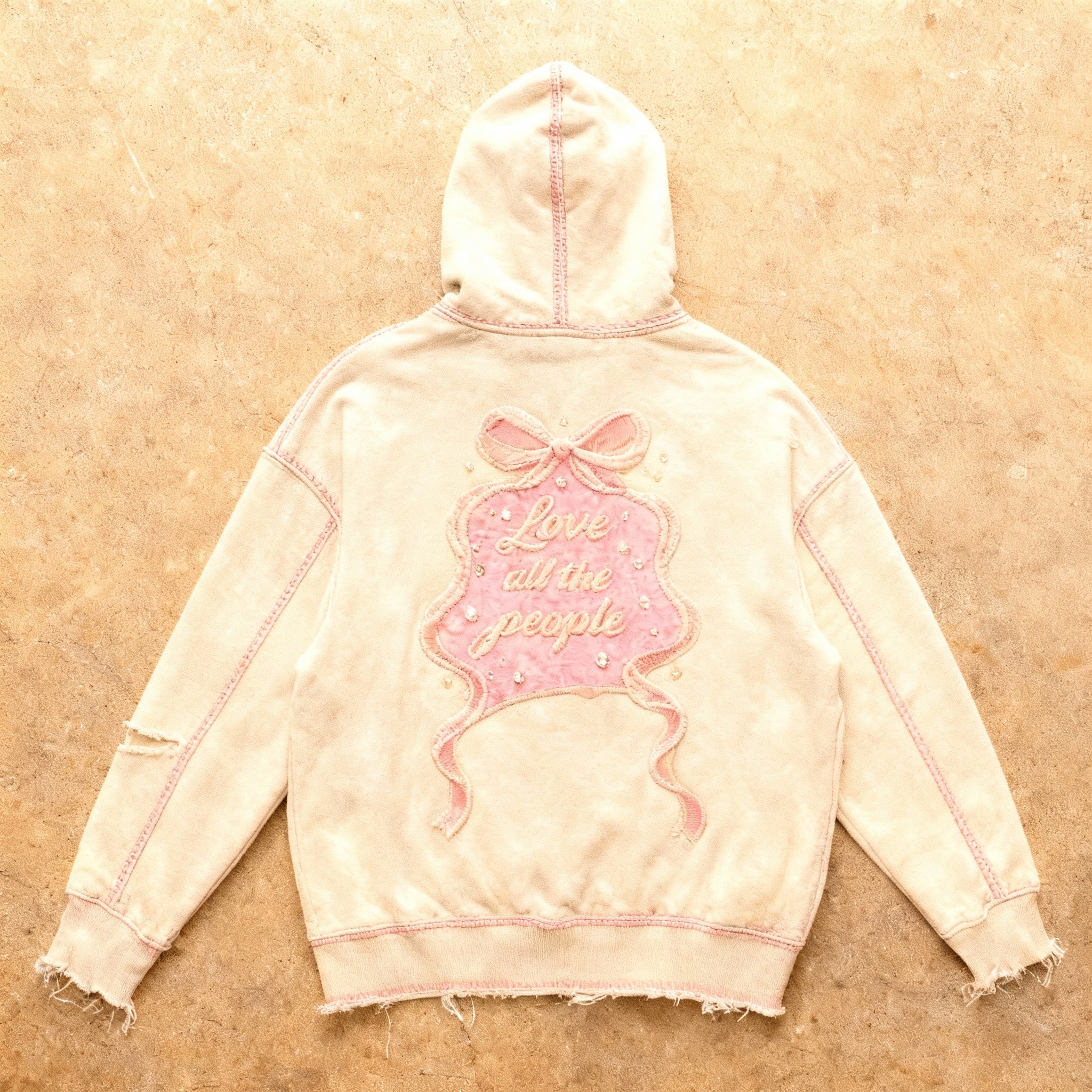 Love All The People Zip Hoodie